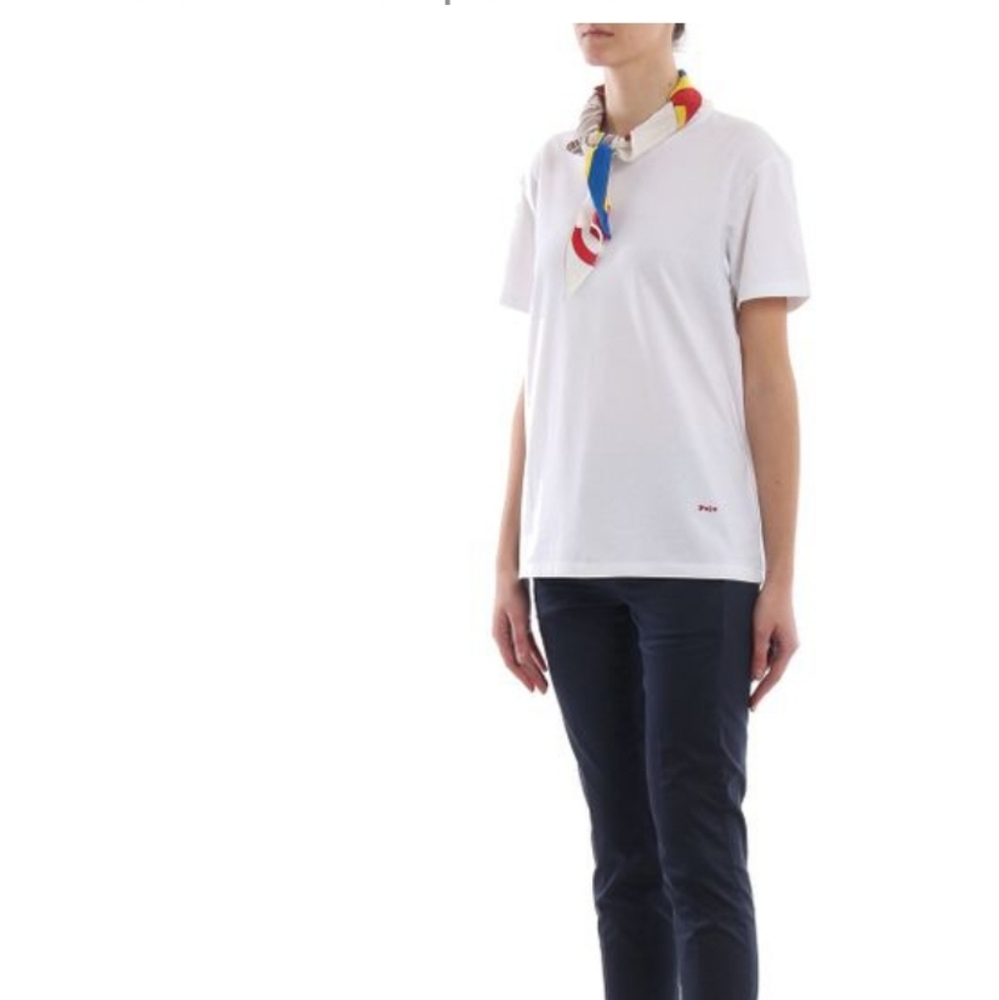 Polo Ralph Lauren Ladies  T-Shirt With Foulard sz XL